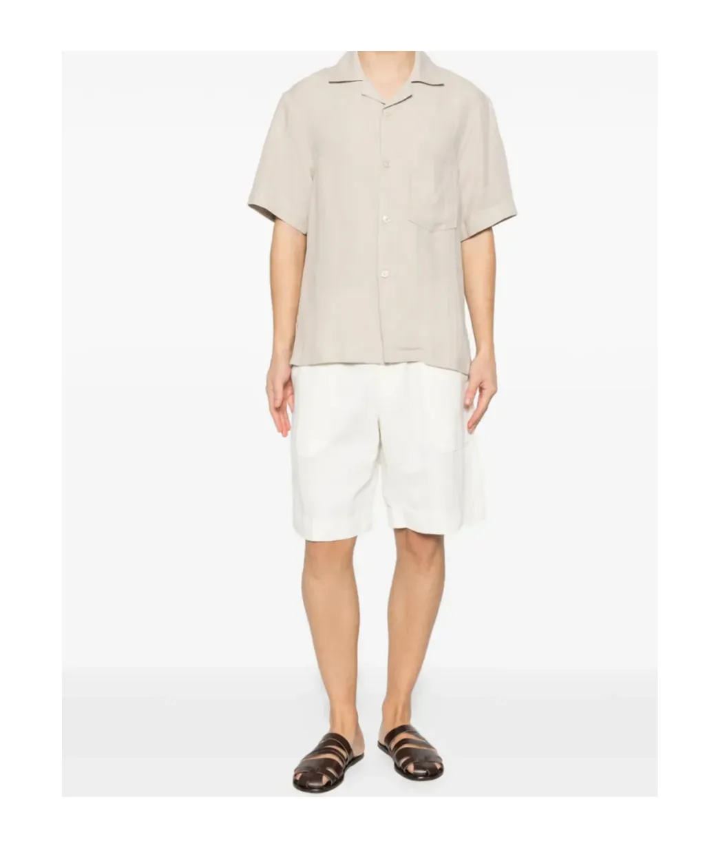 Chest-Pocket Short-Sleeve Shirt