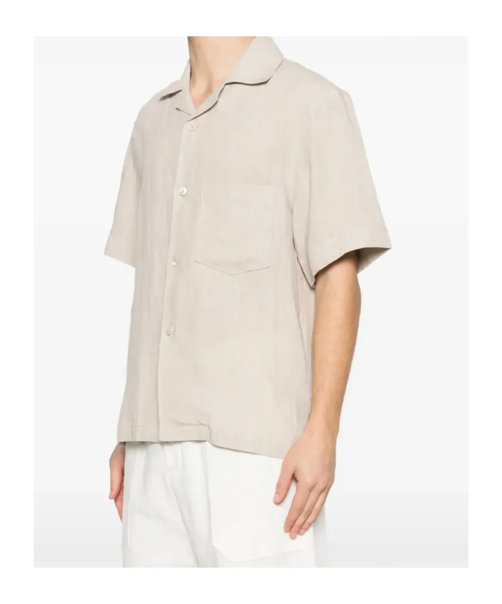 Chest-Pocket Short-Sleeve Shirt