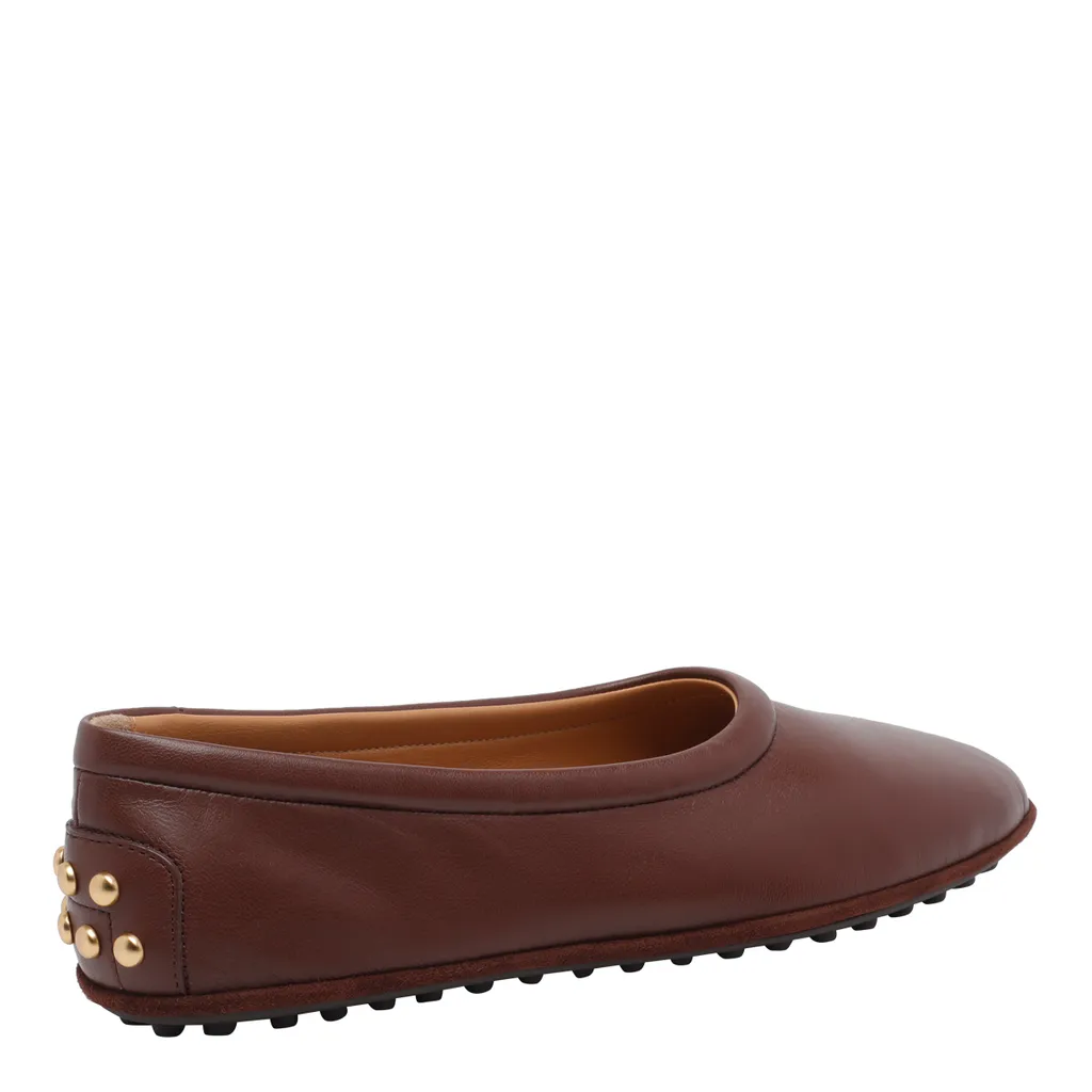 Tod's Embellished Ballerina Flats
