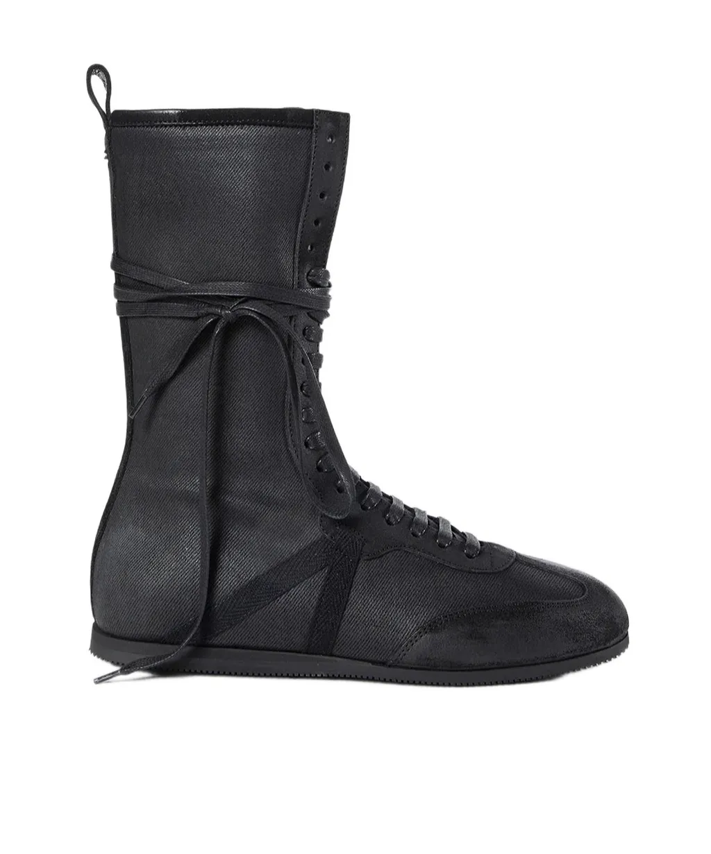 Fides Soft High-Top Lace-Up Sneakers