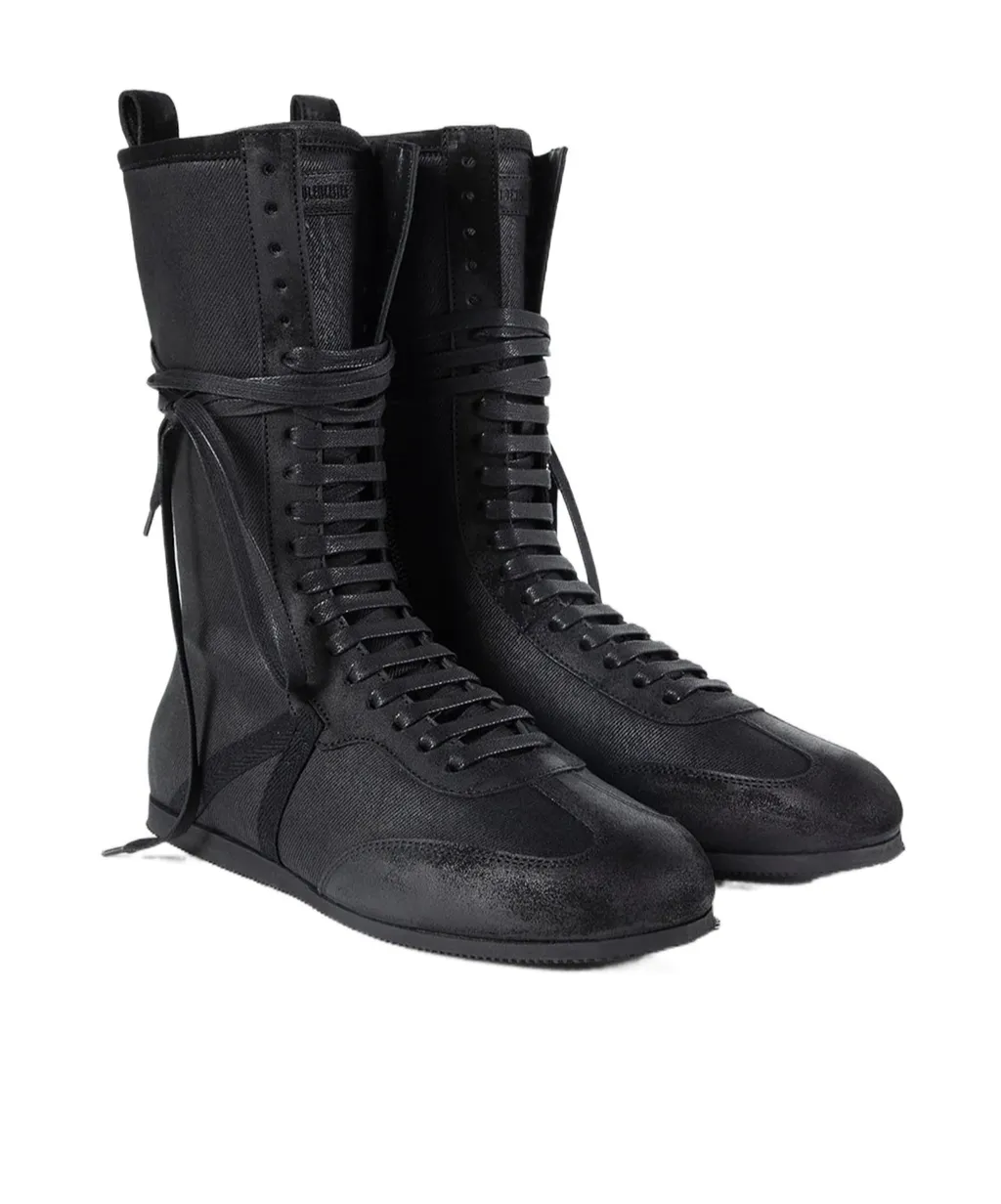 Fides Soft High-Top Lace-Up Sneakers