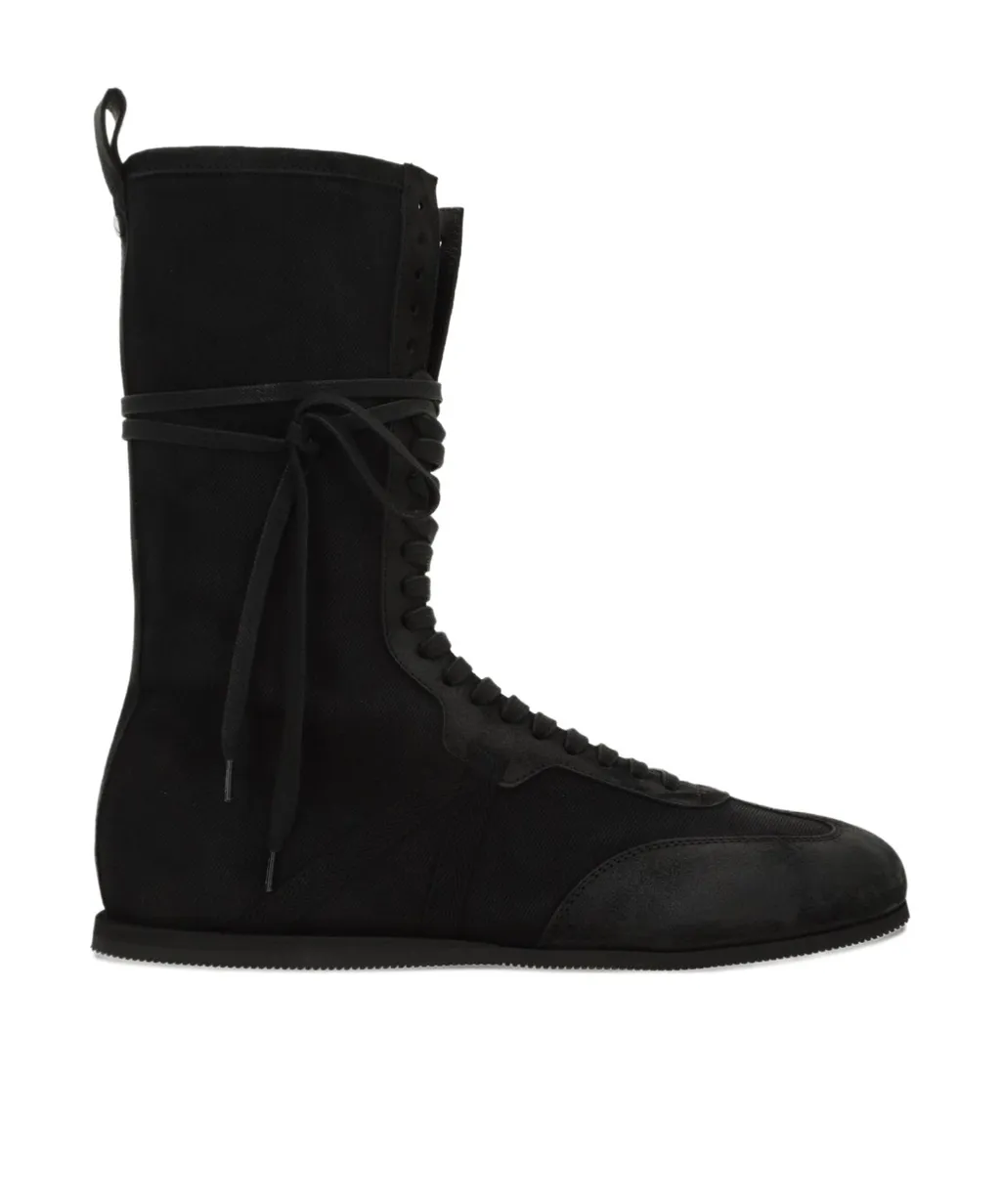 Ann Demeulemeester Lace-Up Sneaker Boots