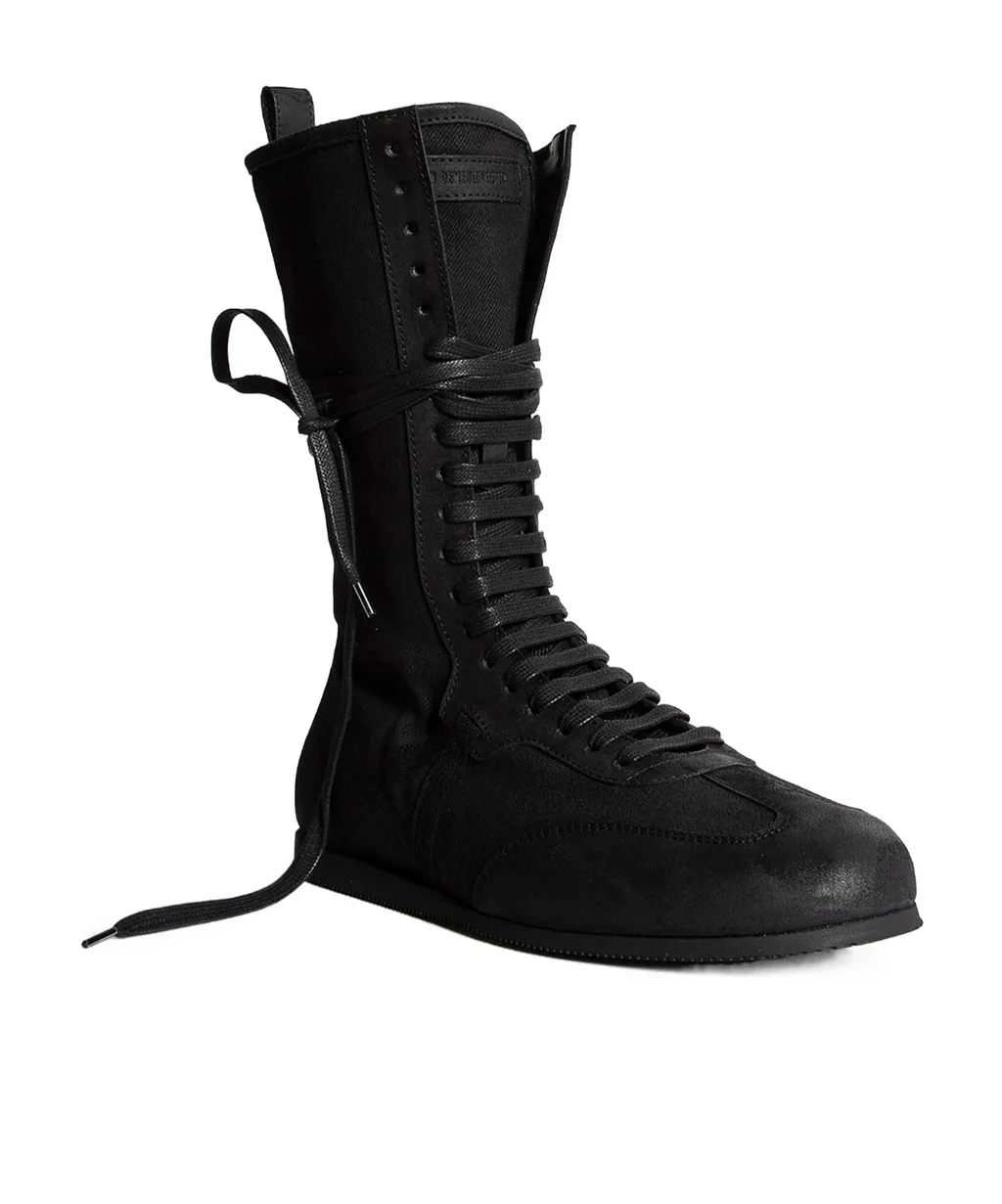 Ann Demeulemeester Lace-Up Sneaker Boots