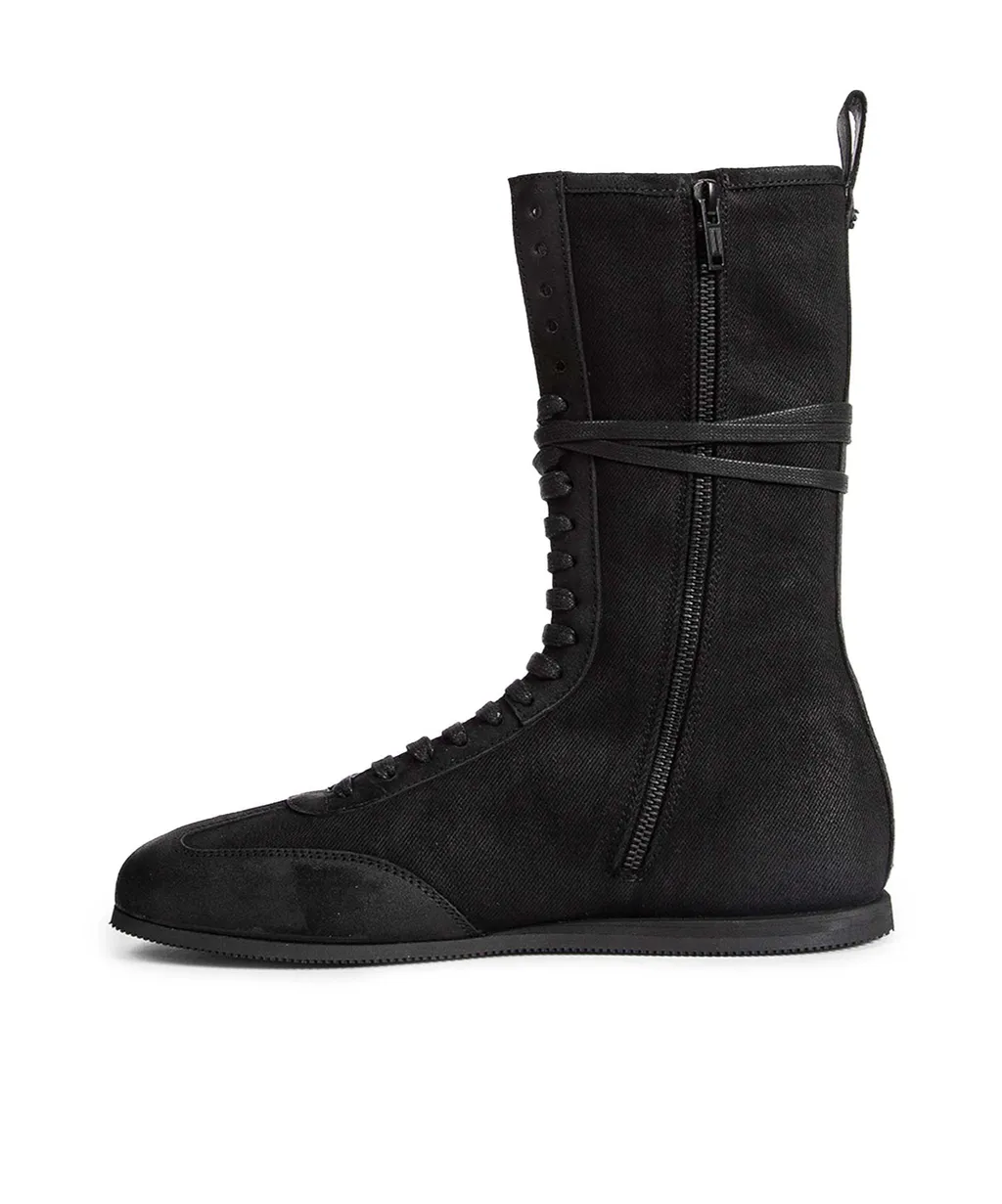 Ann Demeulemeester Lace-Up Sneaker Boots