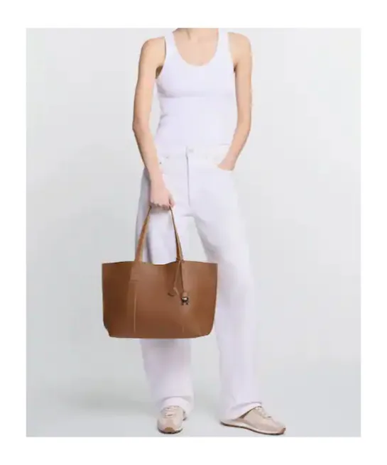 Hogan Hanging Accent Script Top Handle Bag