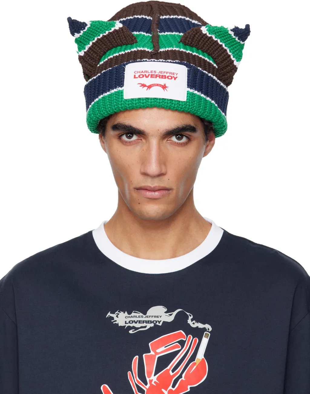 Ribbed Knit Brimless Hat