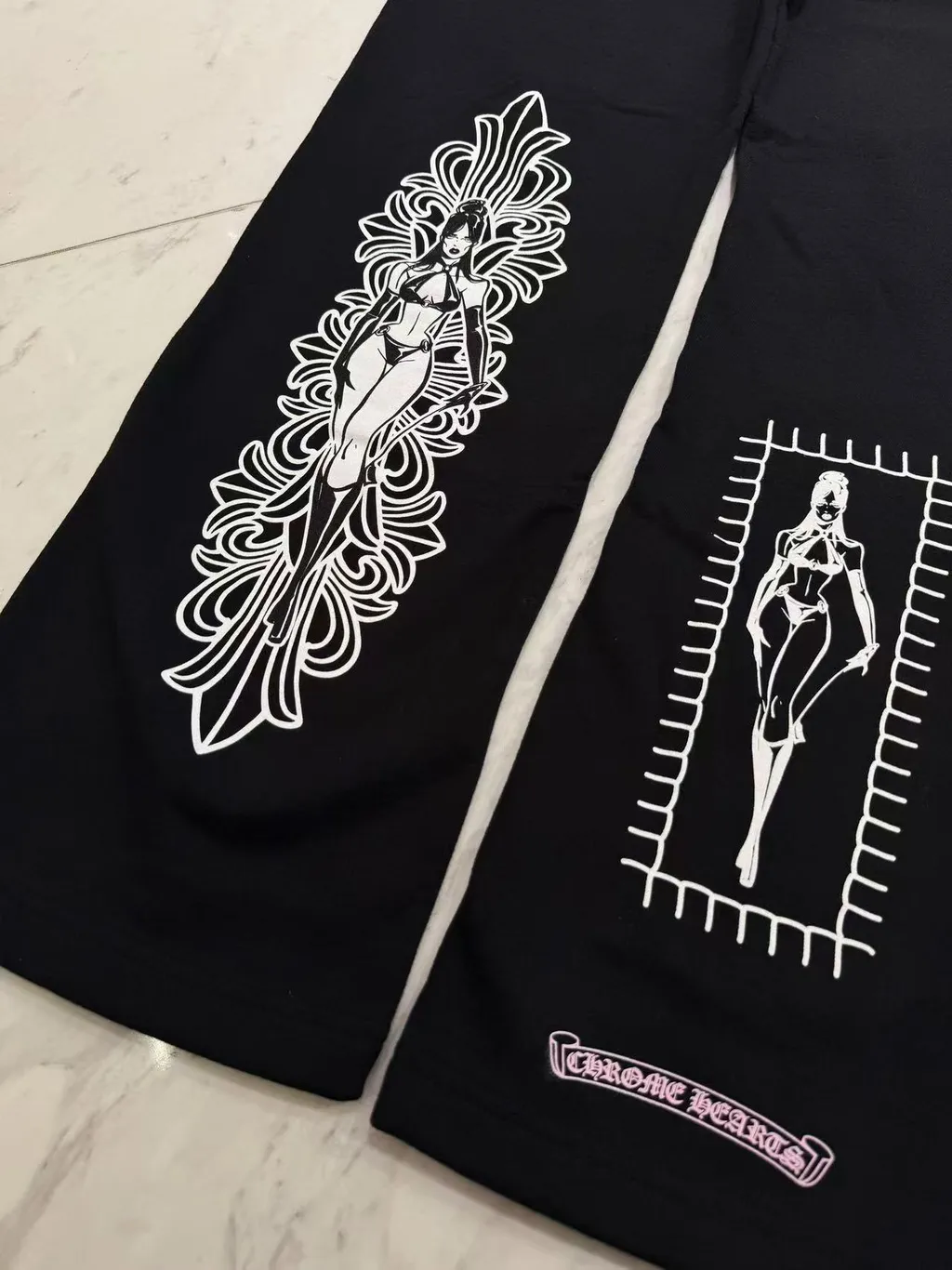 Deadly Doll Collaboration Printed Track Pants