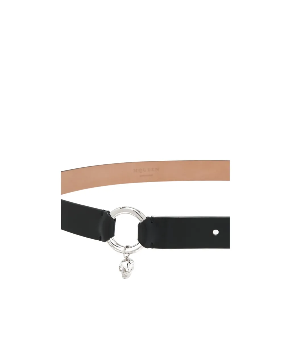 Alexander Mcqueen Skull Ring Belt