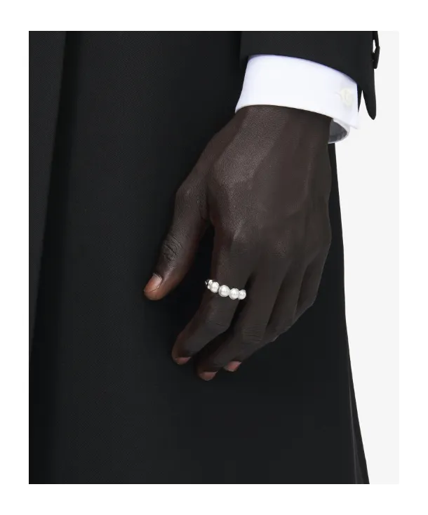 Alexander Mcqueen Skull Embellished Ring