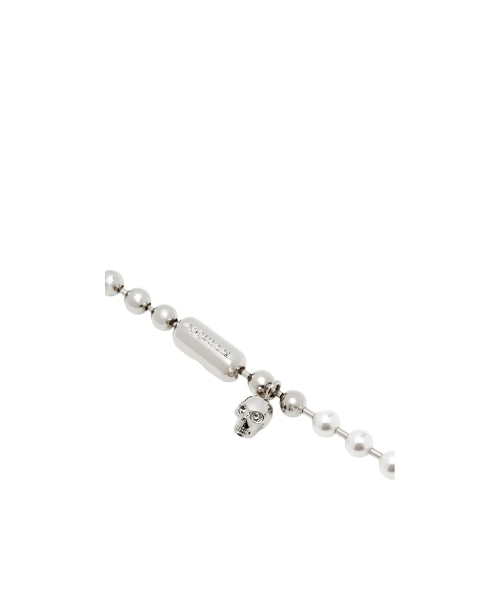 Alexander Mcqueen Skull Embellished Bracelet