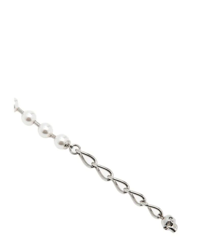 Alexander Mcqueen Skull Embellished Necklace