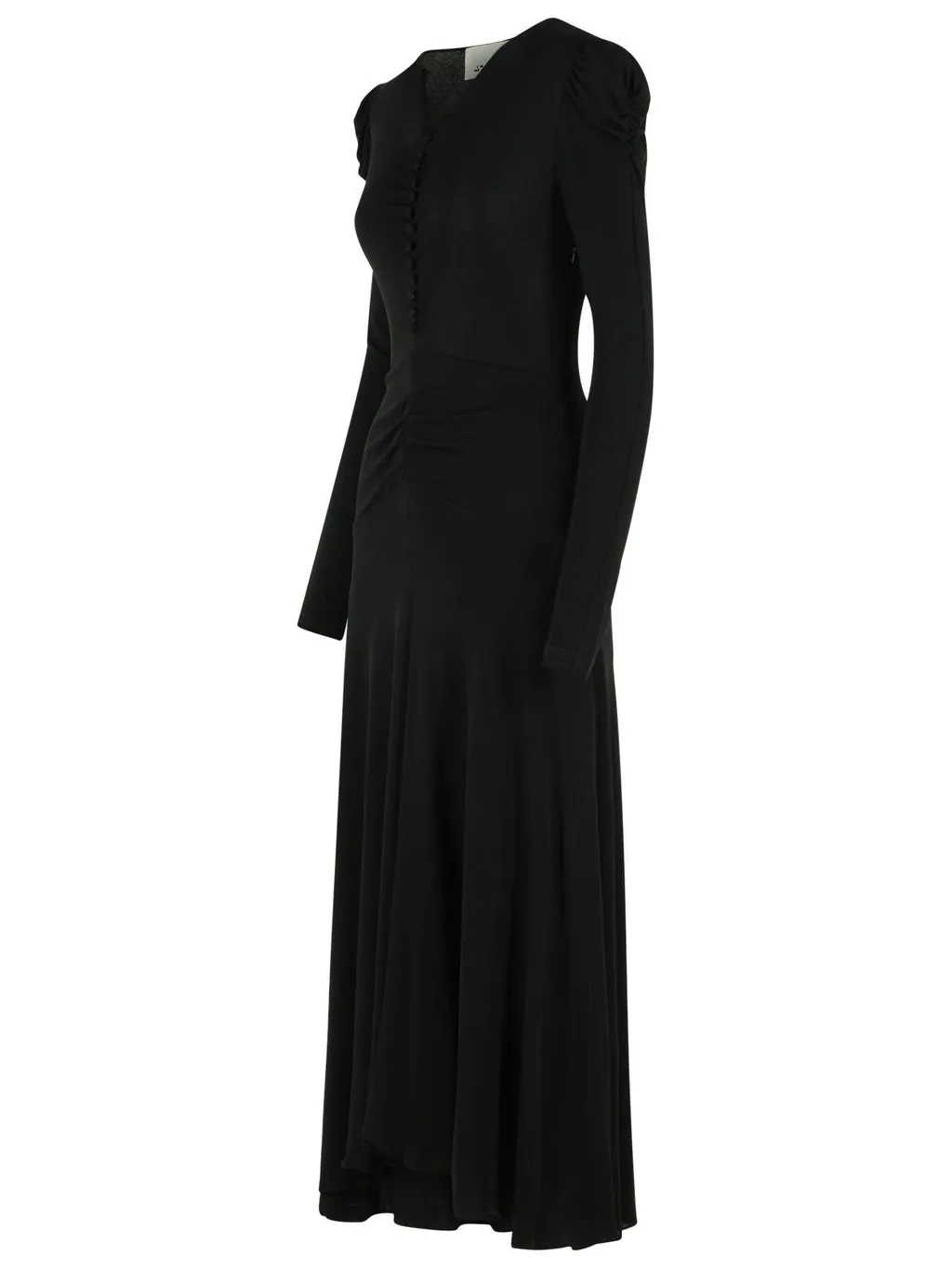 Isabel Marant Long Sleeve V-Neck Dress
