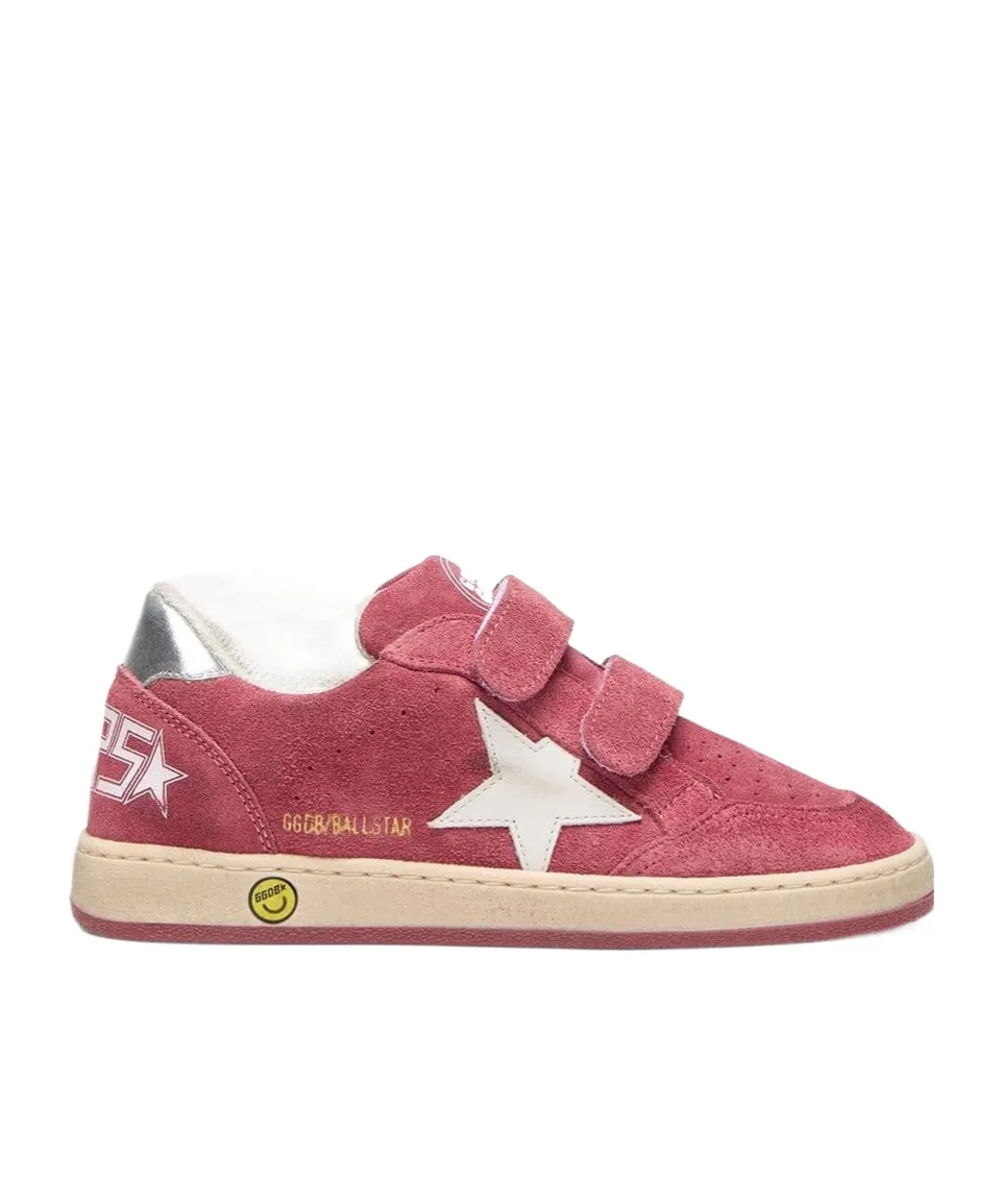 Golden Goose Kids Ball Star Touch-Strap Sneakers