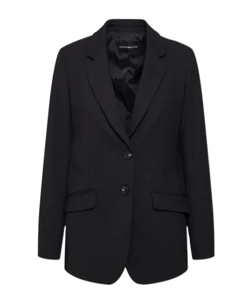 Barathea Stretch Wool Blazer