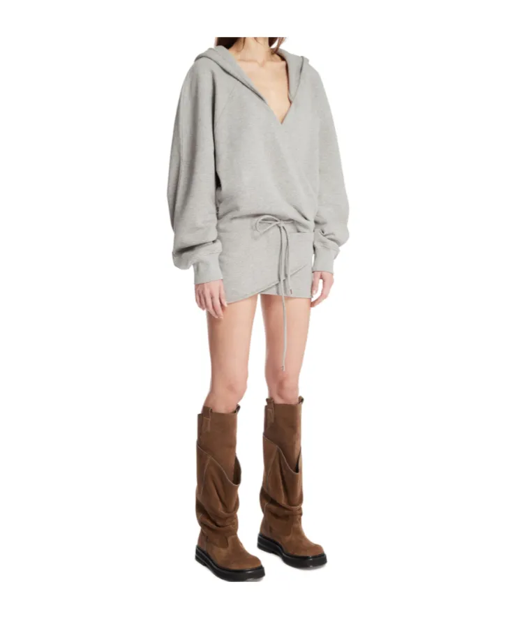 The Attico Drawstring Mini Dress