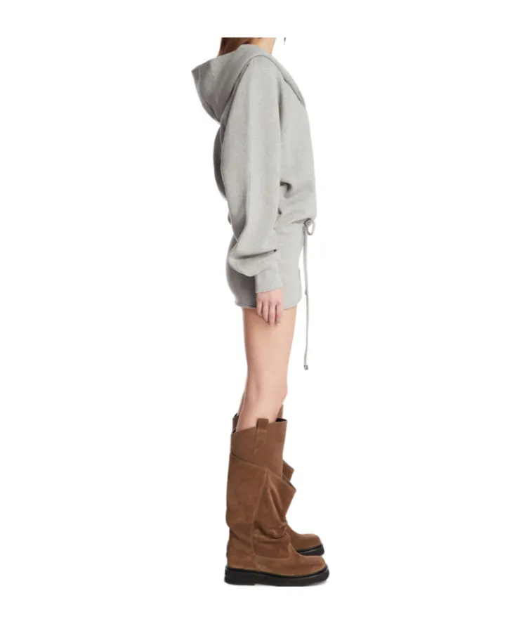 The Attico Drawstring Mini Dress