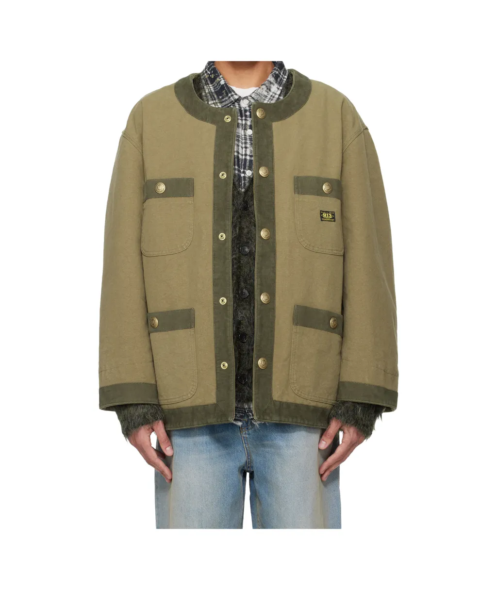 Crew Neck Work Jacket