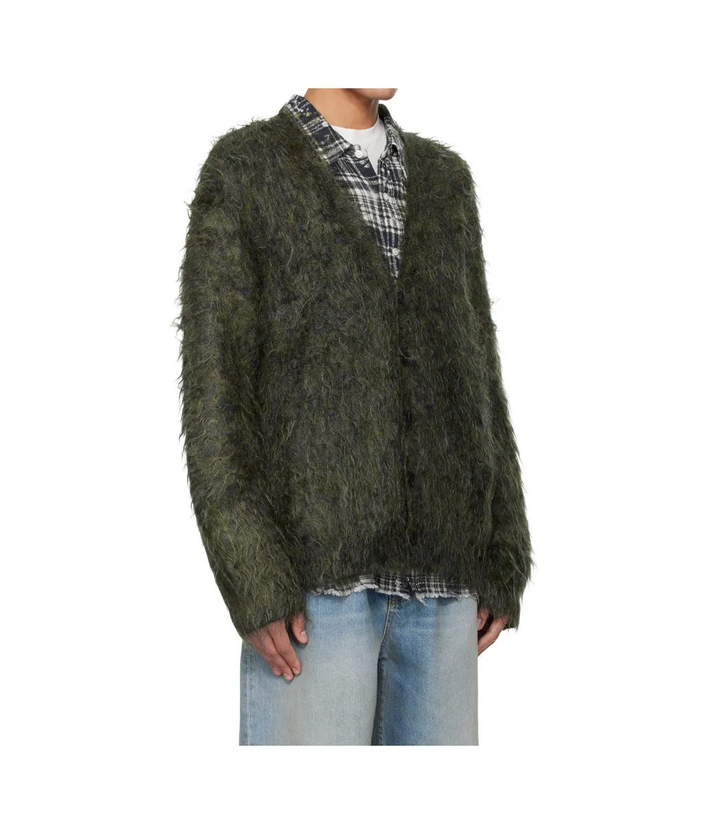Boyfriend Wool Blend Cardigan