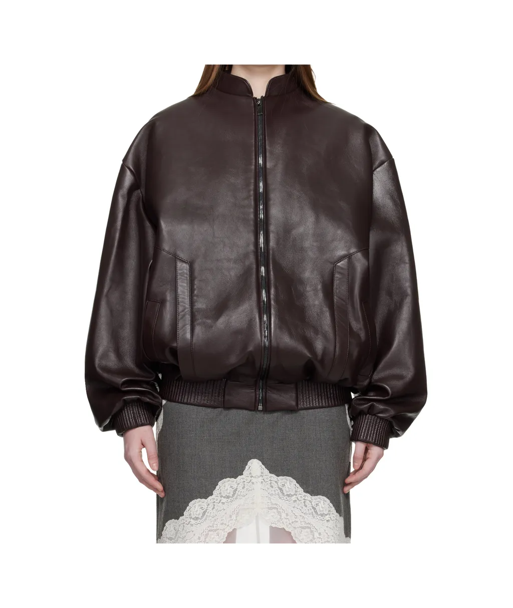 Lambskin Bomber Jacket