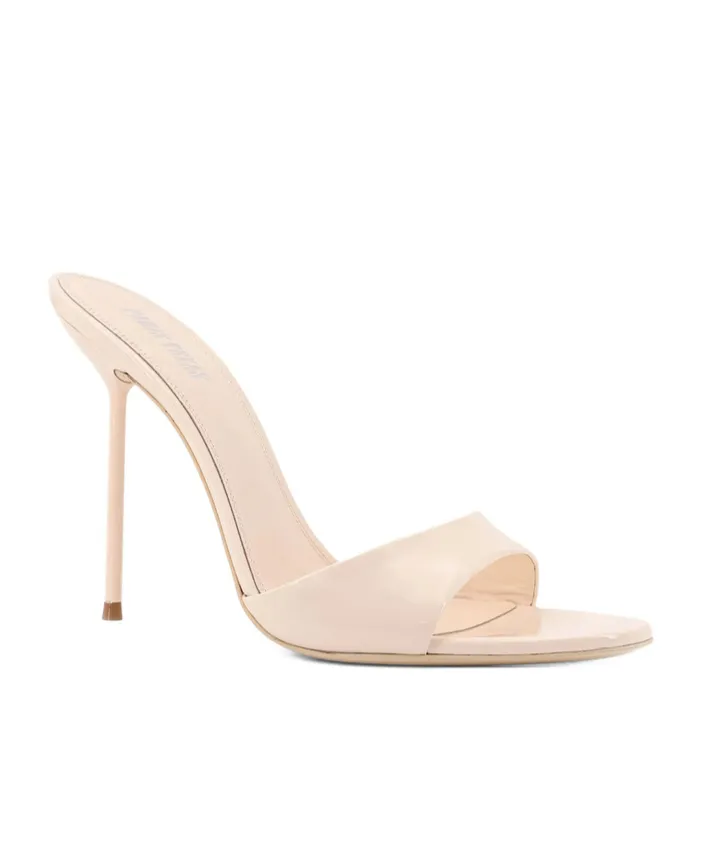 Round-Toed High-Heeled Sandals