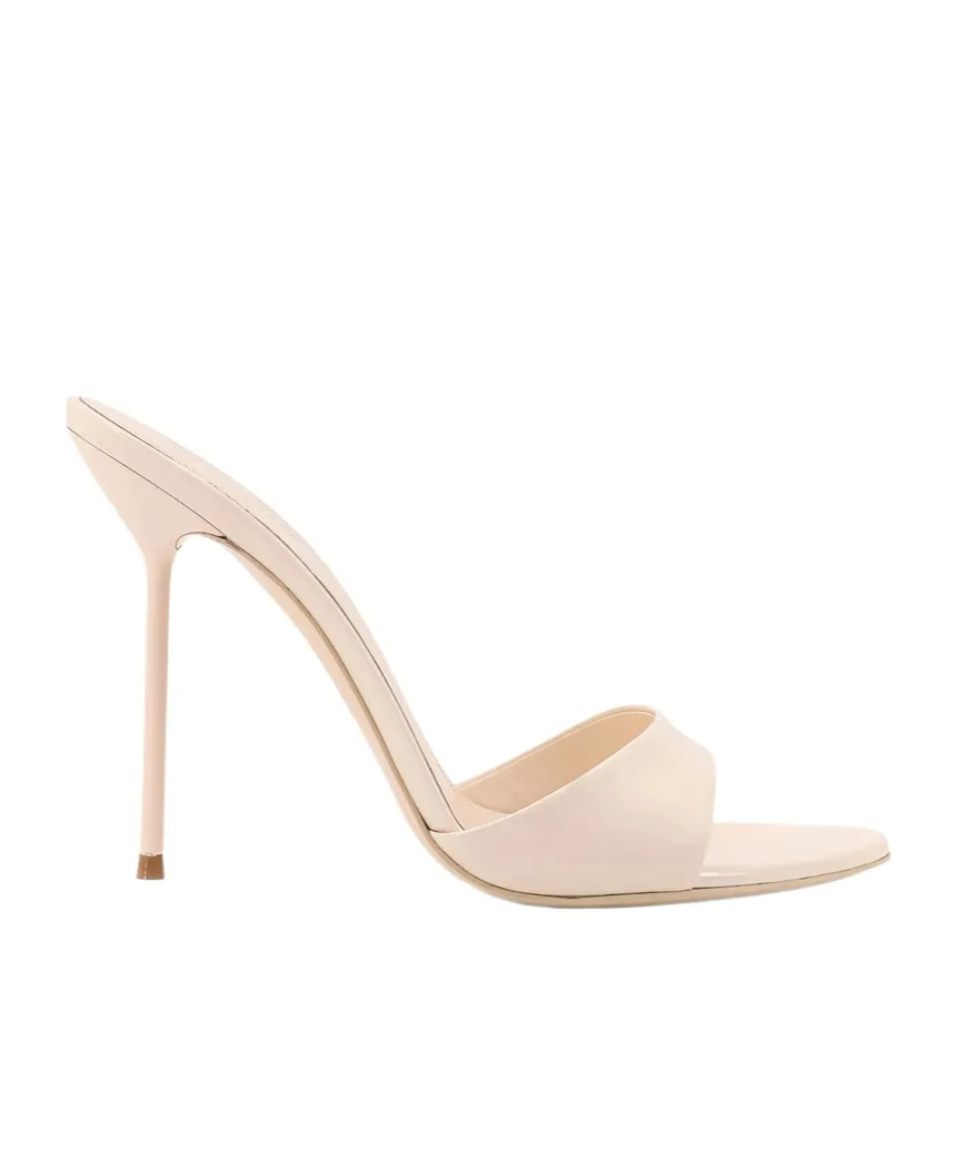 Round-Toed High-Heeled Sandals