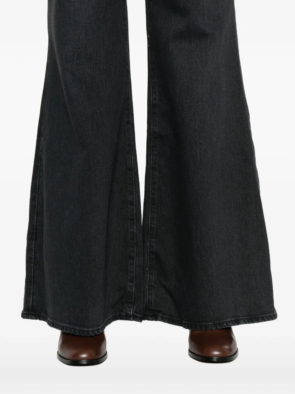 Logo Flared Jeans