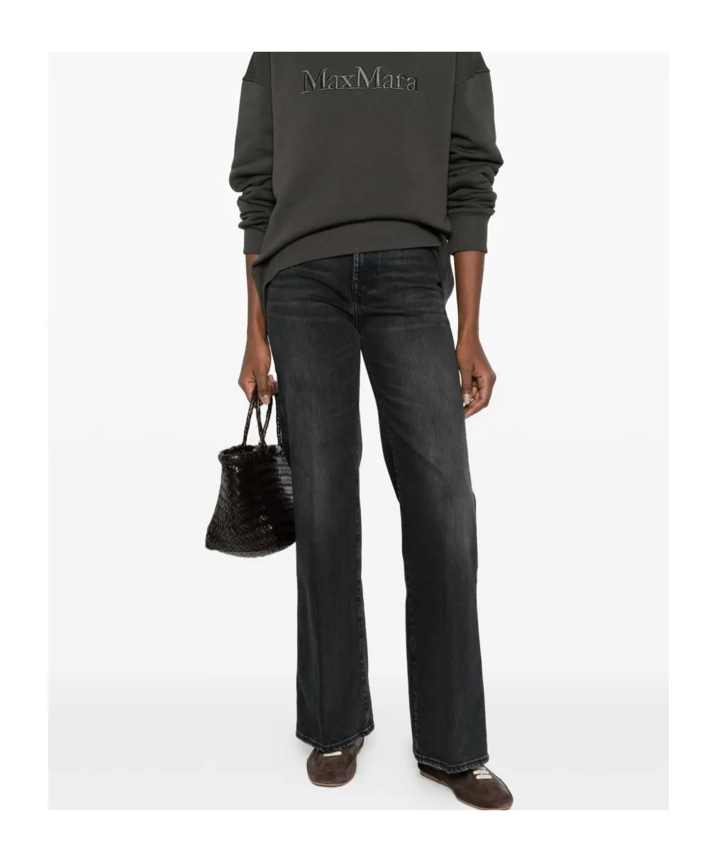 7 For All Mankind Flared Regular-Waist Jeans