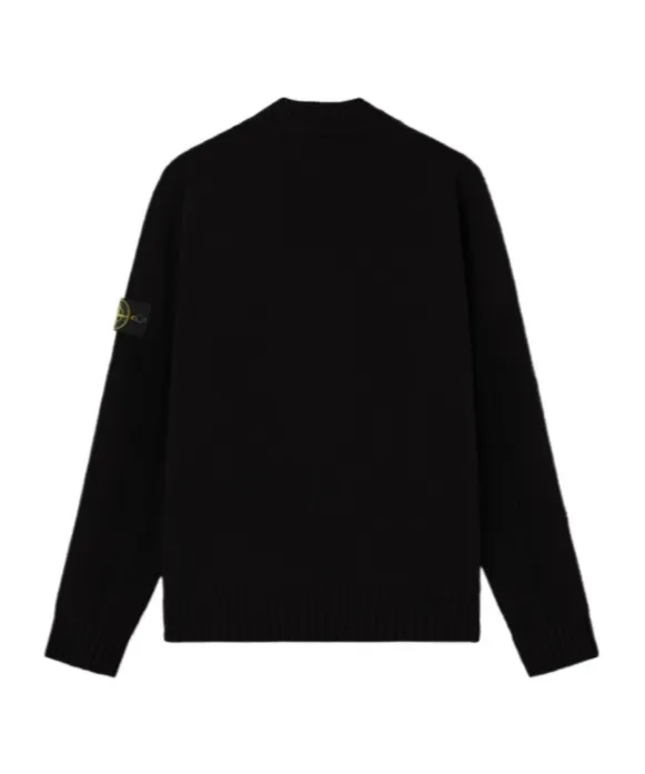 Stone Island Logo Patch Creweck Jumper
