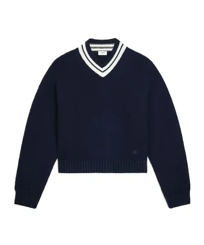 V-Neck Sweater In Cashmere