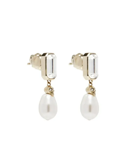 Alexander Mcqueen Skull Embellished Earrings