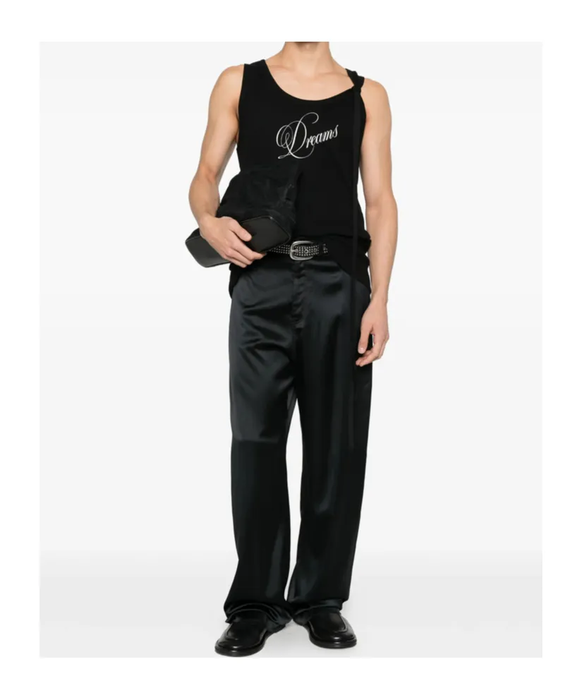 Crew Neck Logo Vest