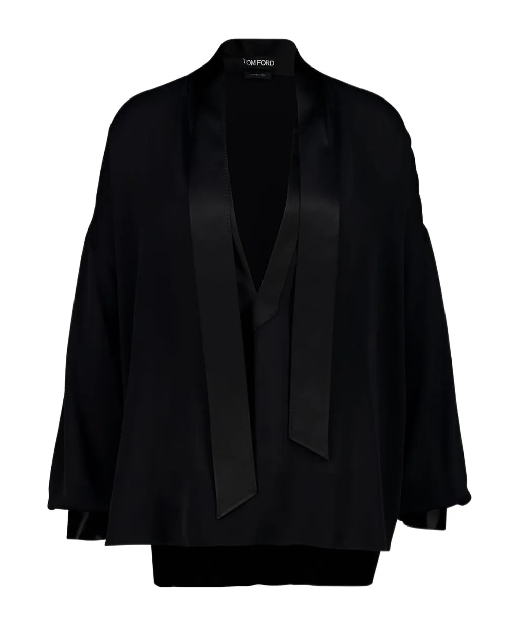 Tom Ford Tuxedo Detailed Tunic Shirt
