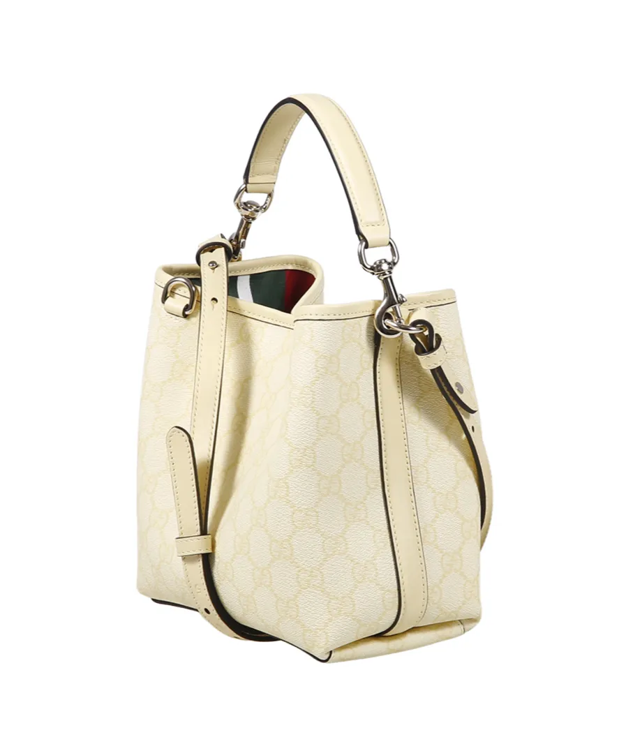 Gucci Gg Emblem Small Bucket Bag
