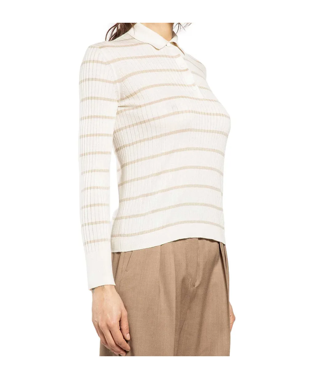 Long-Sleeved Polo Shirt