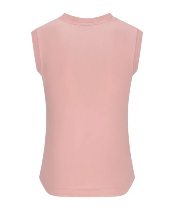 The Attico Logo Embroidered Top