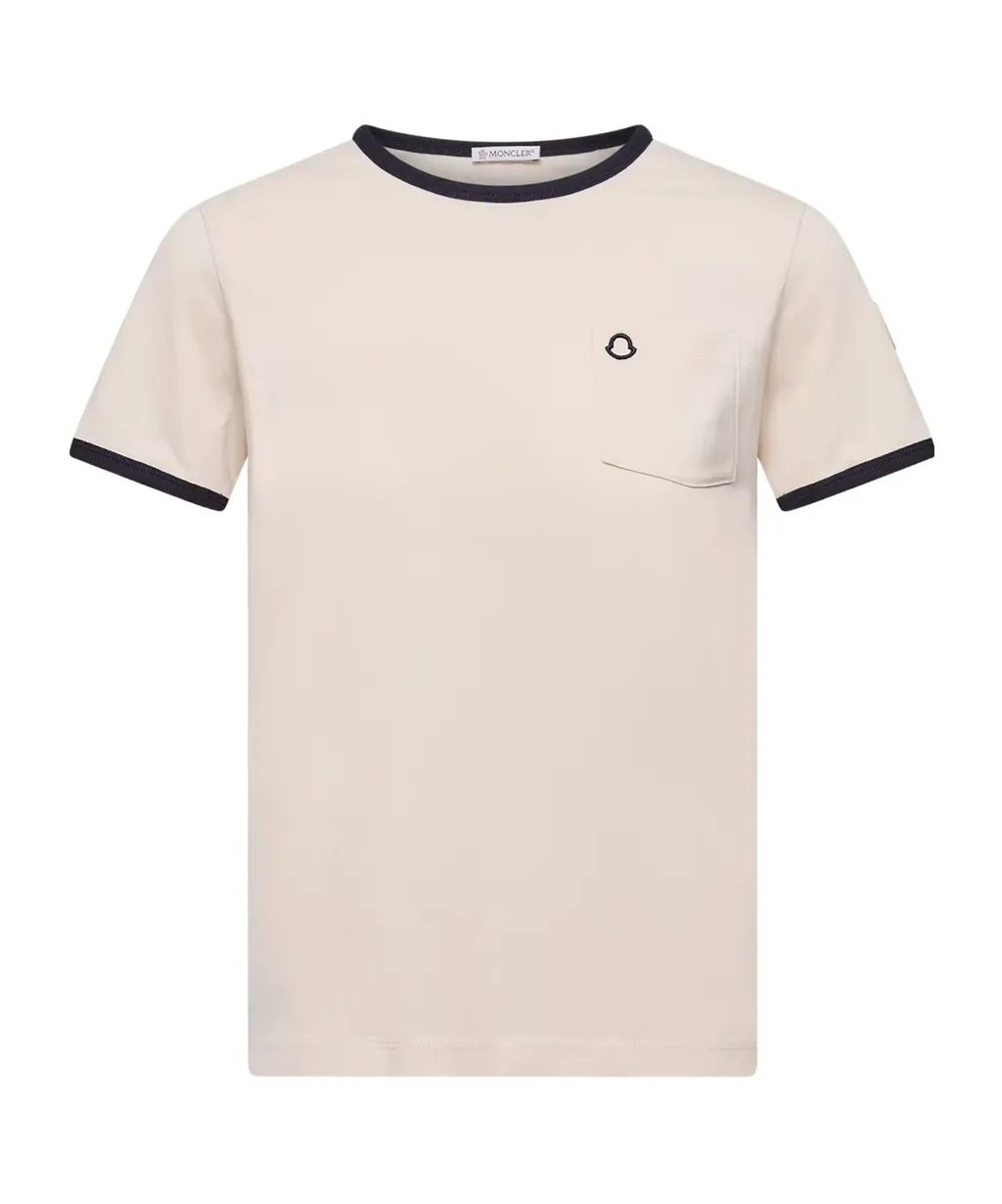 Moncler Embroidered Logo Crewneck T-Shirt