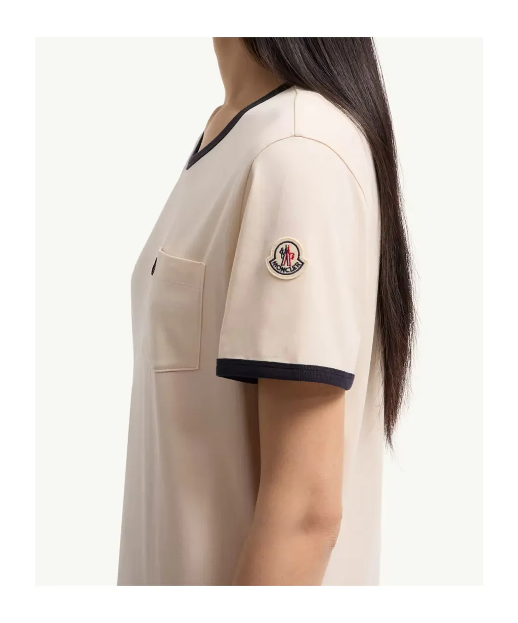 Moncler Embroidered Logo Crewneck T-Shirt