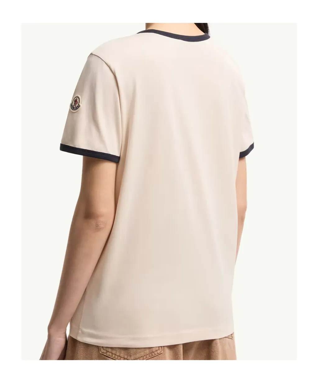 Moncler Embroidered Logo Crewneck T-Shirt