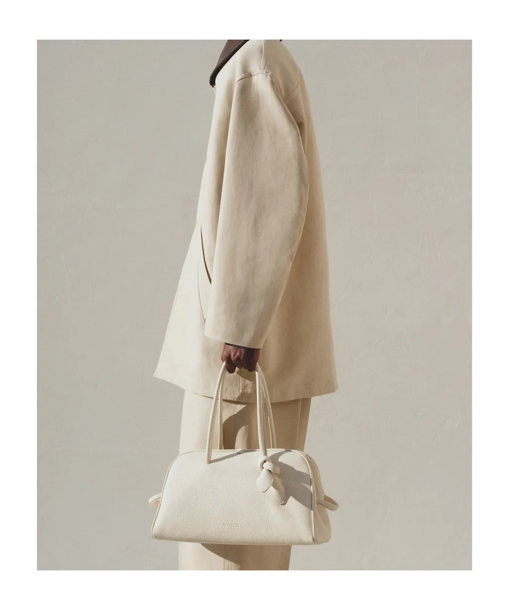 Jacquemus The Turismo Small Soft Bowling Bag