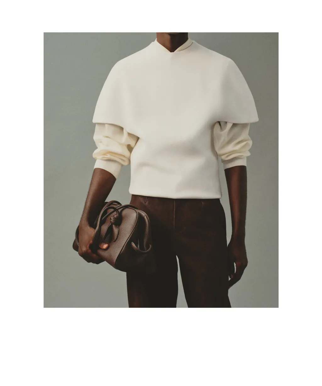 Jacquemus The Turismo Small Soft Bowling Bag