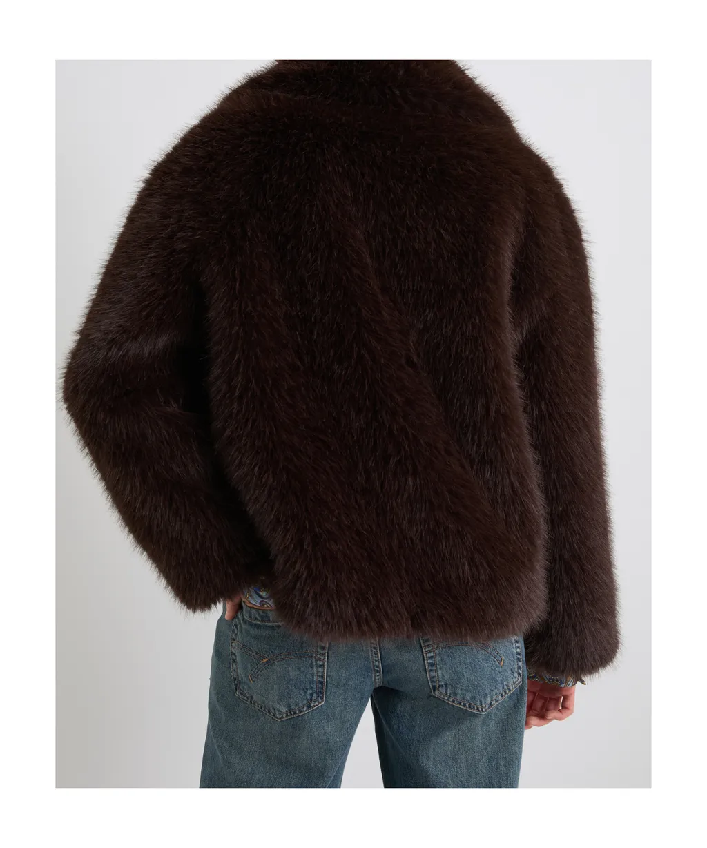 Oversized Plush Coat
