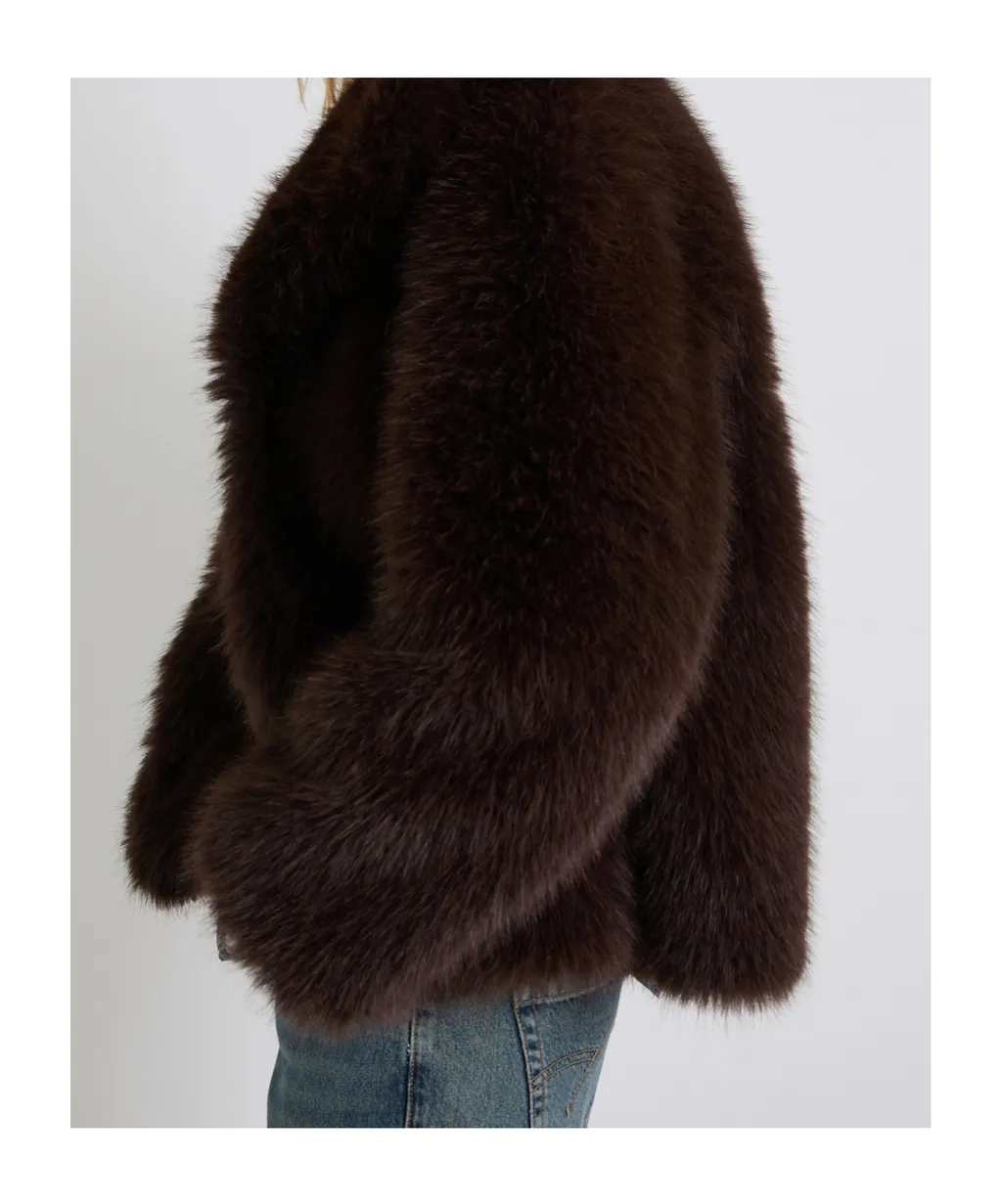 Oversized Plush Coat