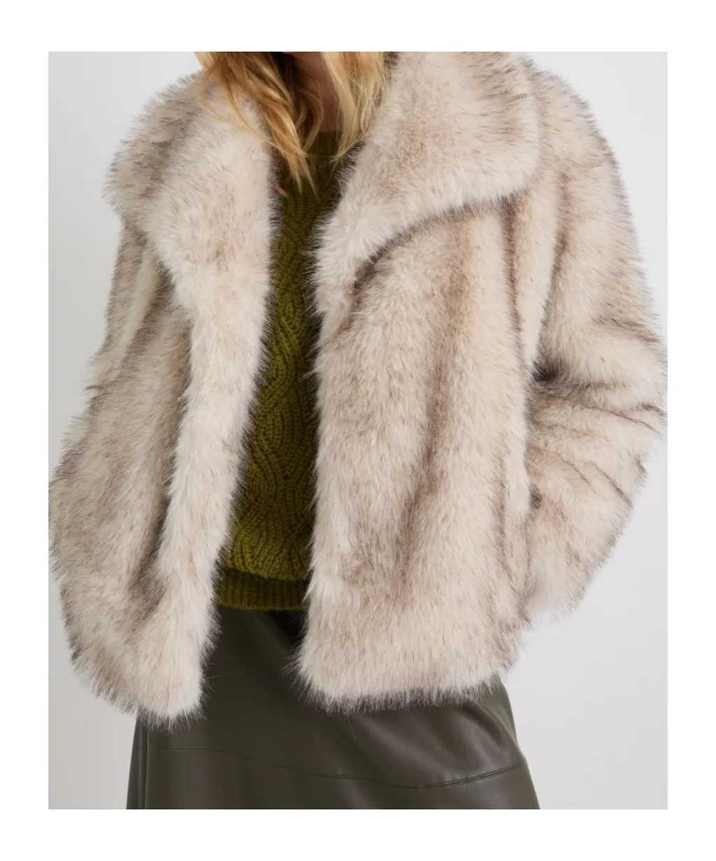 Oversized Plush Coat