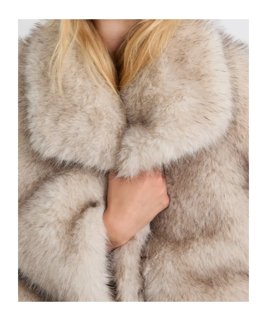 Oversized Plush Coat