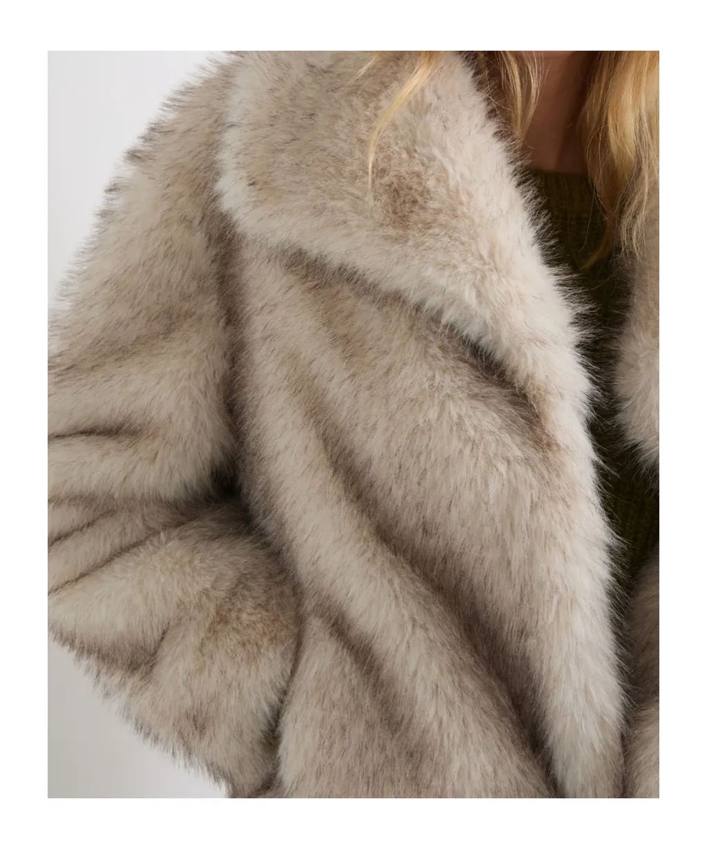 Oversized Plush Coat
