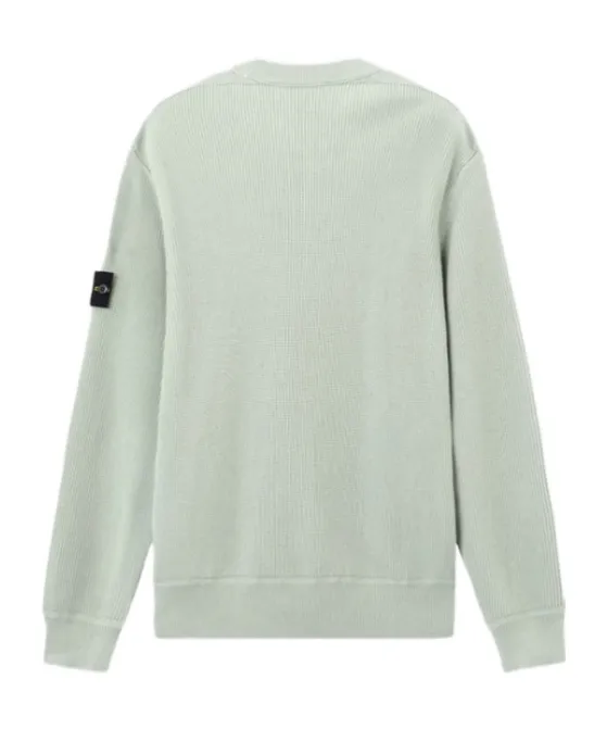 Stone Island Logo Patch Crewneck Sweatshirt