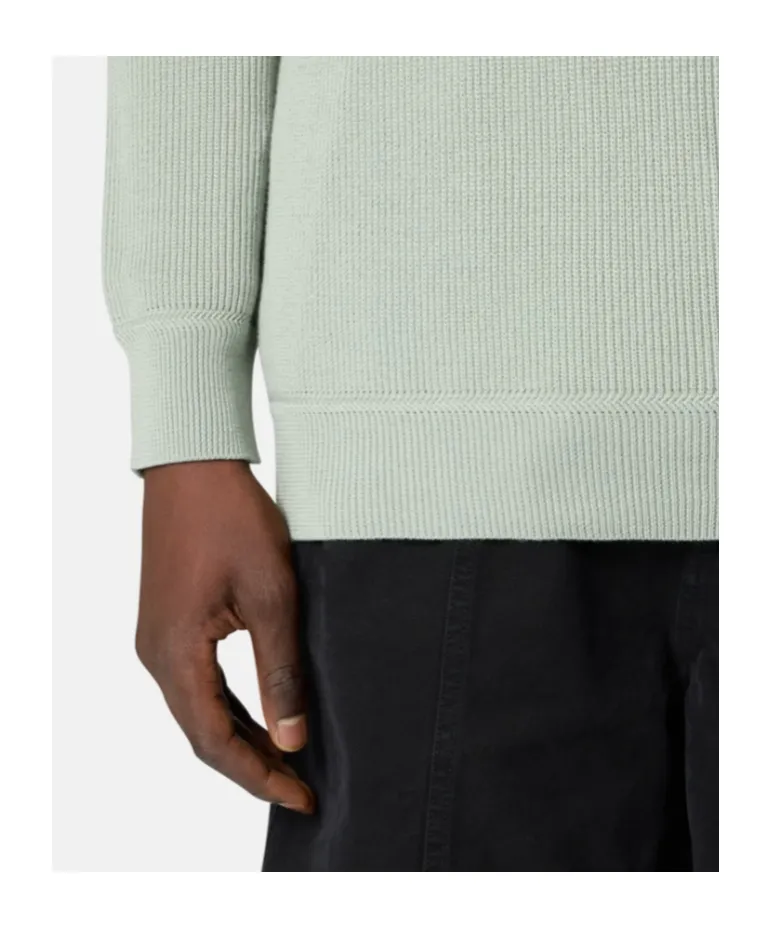 Stone Island Logo Patch Crewneck Sweatshirt