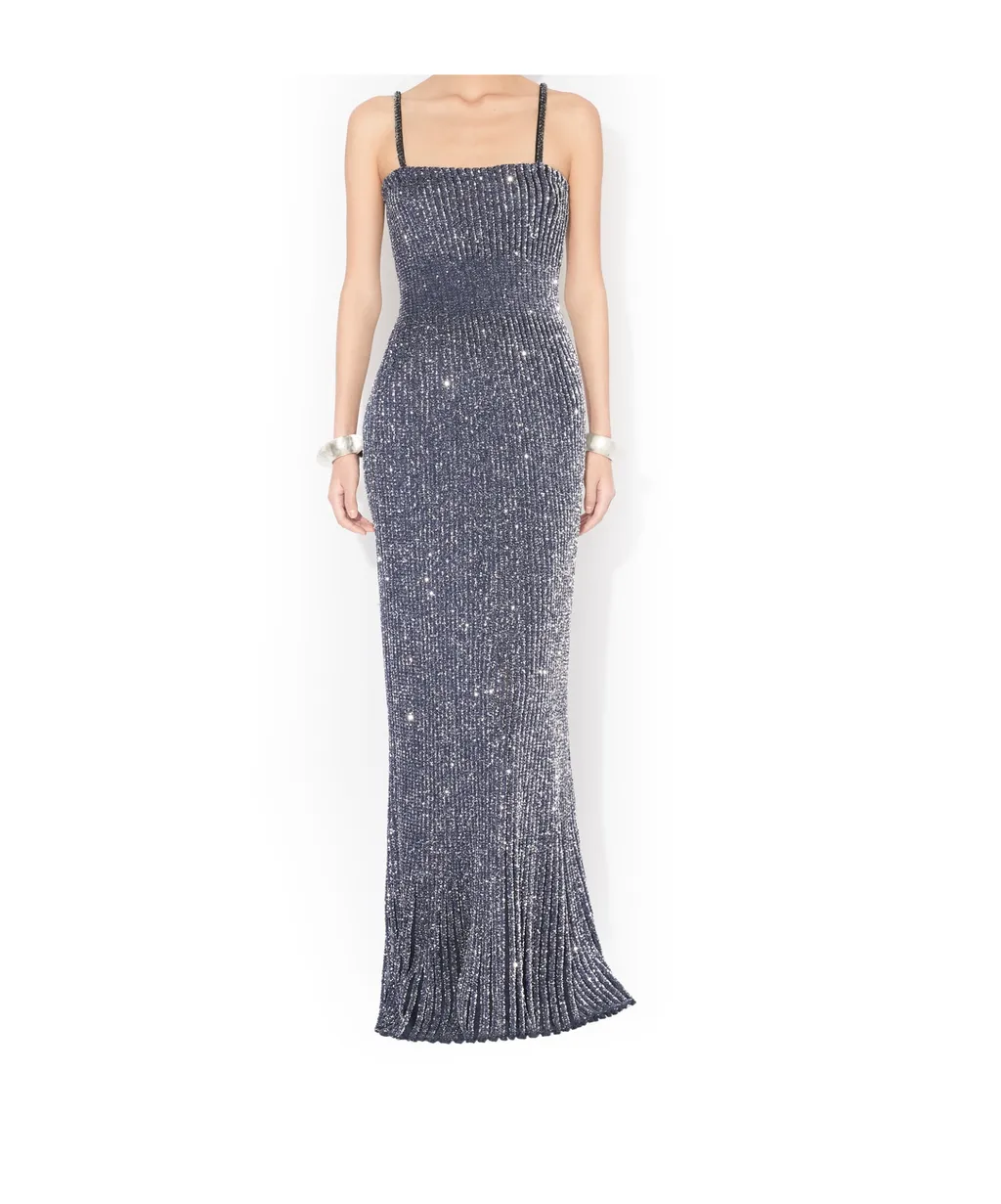 Sequin Knit Dress