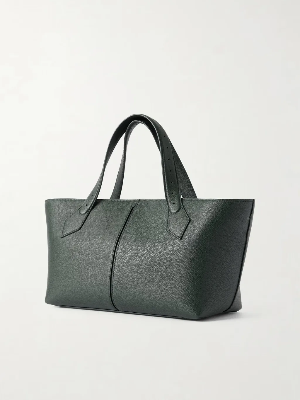 East West Chelsea Textured-Leather Tote