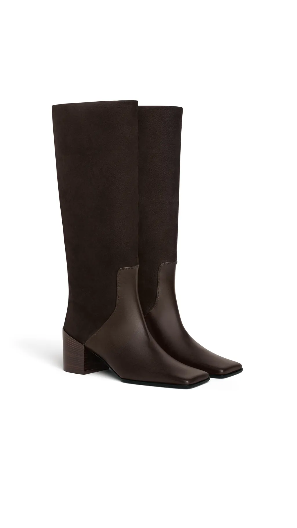 Square-Toe Boots